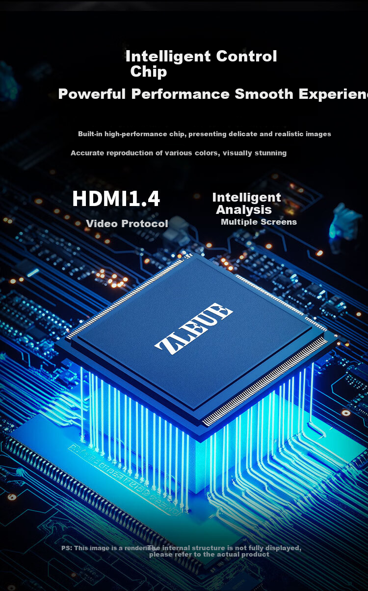 Кабель ZLEUE Type-C - HDMI, конвертер Thunderbolt 5/4, адаптер USB-C, зеркалирование экрана высокой четкости, совместимый с телефонами и ноутбуками Apple Huawei Xiaomi Z106A