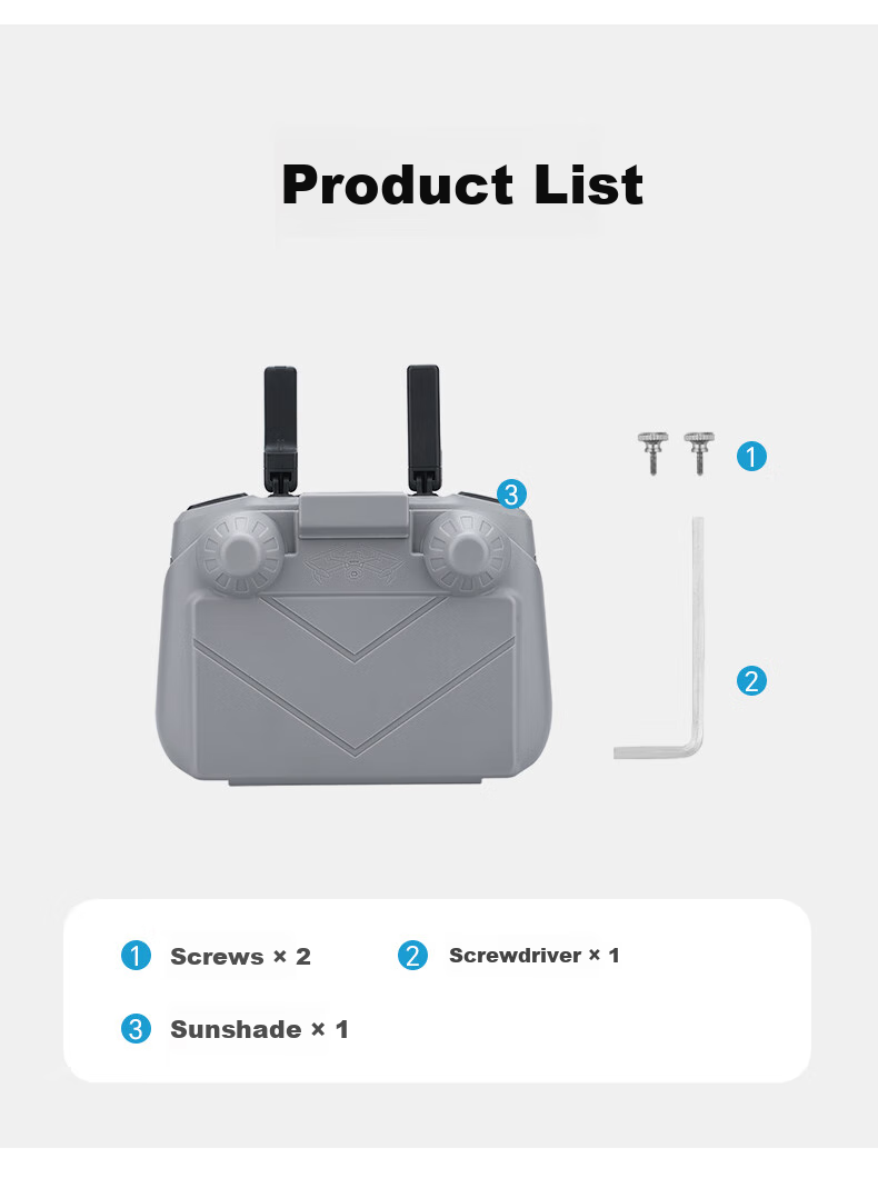 Защитный чехол-тент для пульта DJI RC2 от YOUFES, солнцезащитный, противоударный, с защитой экрана