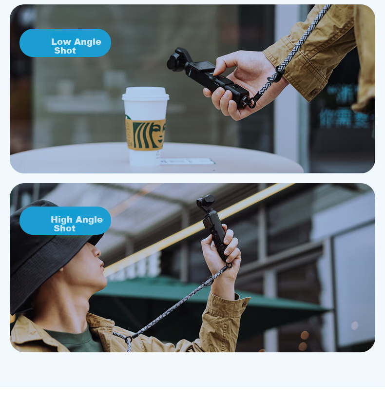 Ремешок YOUFES для DJI Pocket 3, нагрудный, на запястье, противоскользящий, противоугонный, выдвижной ремень безопасности, аксессуар для камеры Osmo