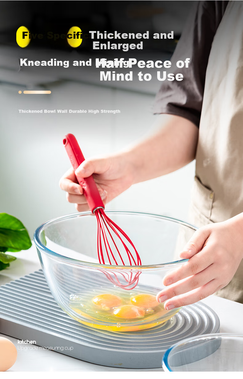 Набор стеклянных мисок Onlycook, 2 шт., 400 мл каждая. Высококачественное боросиликатное стекло, подходит для микроволновой печи, салатница, суповая миска.