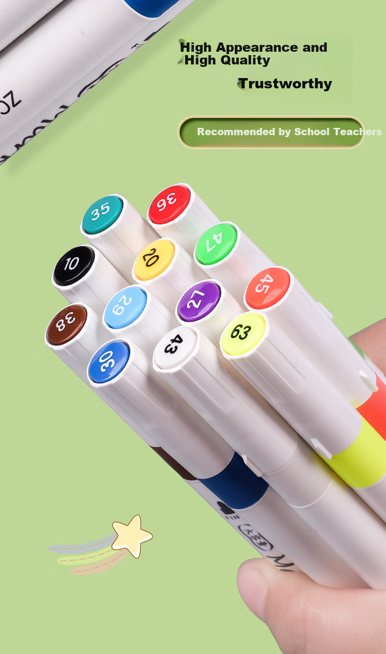 Акриловые маркеры TRUECOLOR 24 цвета