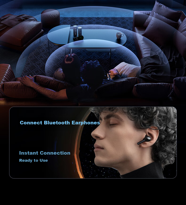 USB Bluetooth адаптер Pisen 5.4 с антенной, аудиоприемник для ПК, модуль для клавиатуры, мыши, наушников, колонок, 120м