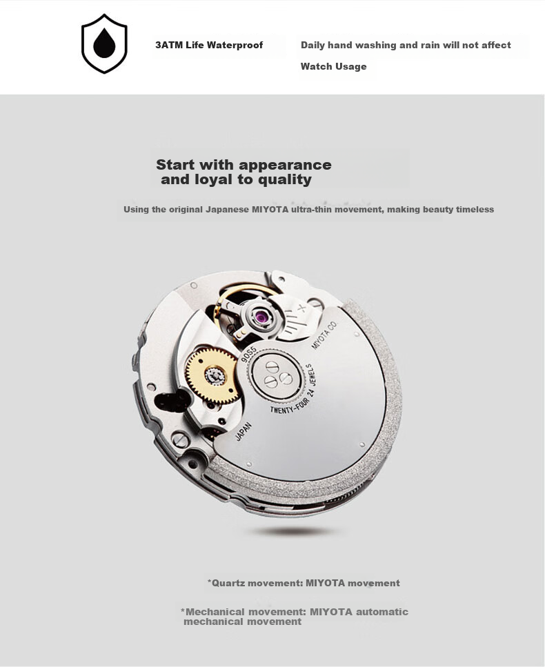 Женские часы CIGA Design R Series Danish Rose, механические, автоматические, с сапфировым стеклом, водонепроницаемые (3 АТМ), серебристый циферблат, квадратный корпус, кожаный ремешок, женские