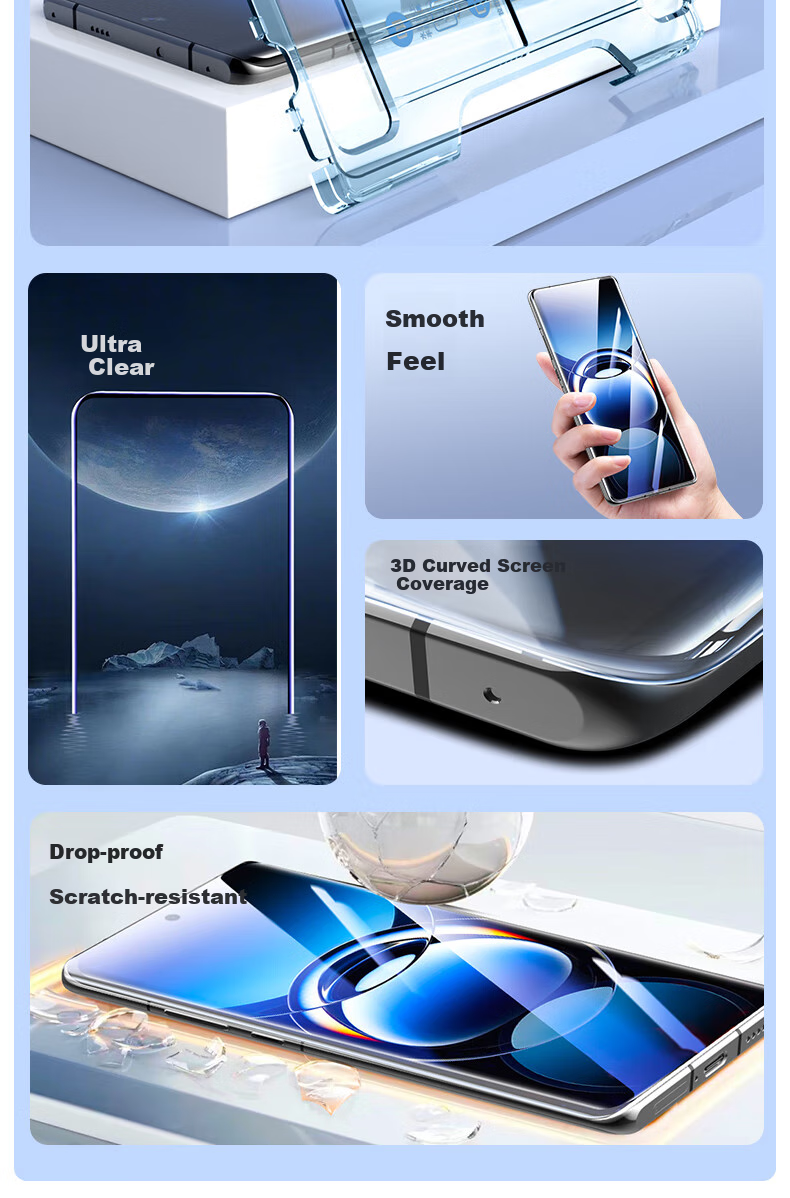 Защитное стекло Smorss для OPPO Find X7 Ultra, полноэкранное, противоударное, ультратонкое, HD, с защитой от отпечатков пальцев