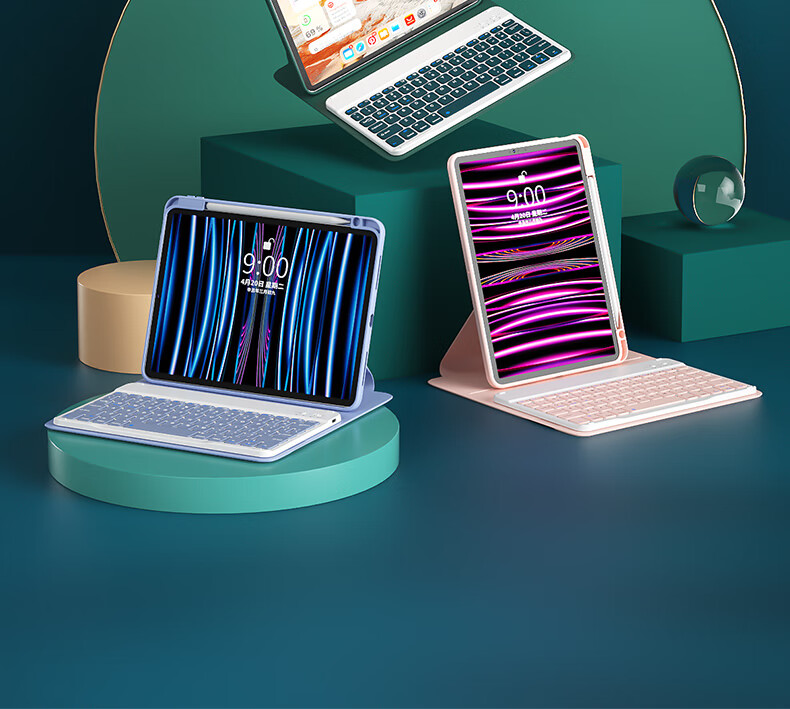 Чехол-книжка B.O.W Hangshi HC036K для iPad Air 4/Air 5, 10.9 дюйма, фиолетовый