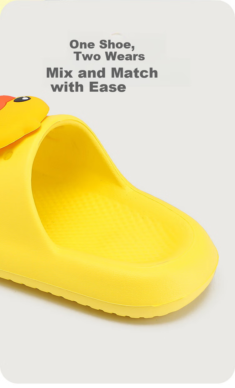 Детские шлепанцы B.Duck, домашняя обувь для мальчиков и девочек, милые сандалии с одной пряжкой, зеленые, размер 31