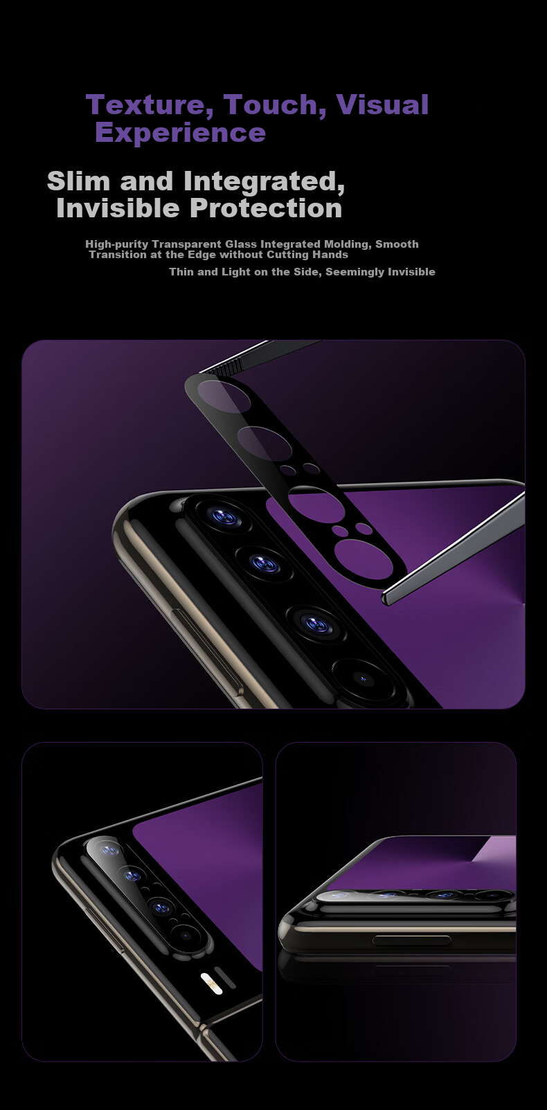 Защитная пленка Benks для задней камеры Huawei Pura X, из стекла Corning, противоударная, антибликовая, антиотпечатки