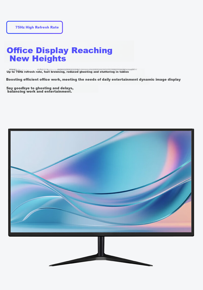 Монитор RICRSS 19 дюймов, Full HD, 1440x900, HDMI, VGA, черный