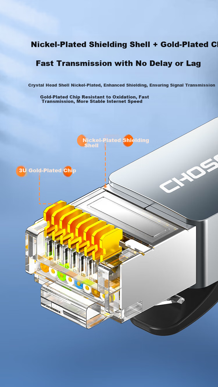 Сетевой кабель CHOSEAL Cat7