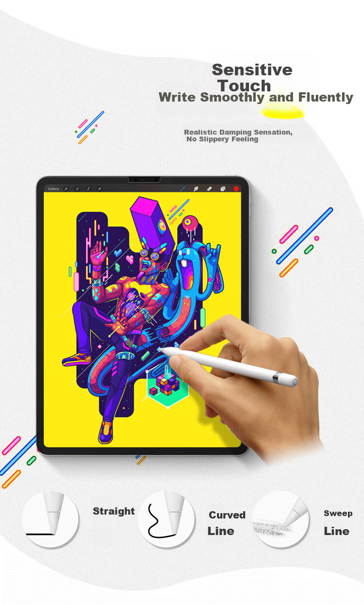 Защитная пленка PERFECTSIGHT Paper-Like для Apple iPad Mini 6 (7.9 дюймов), матовая, PET, для рисования и письма