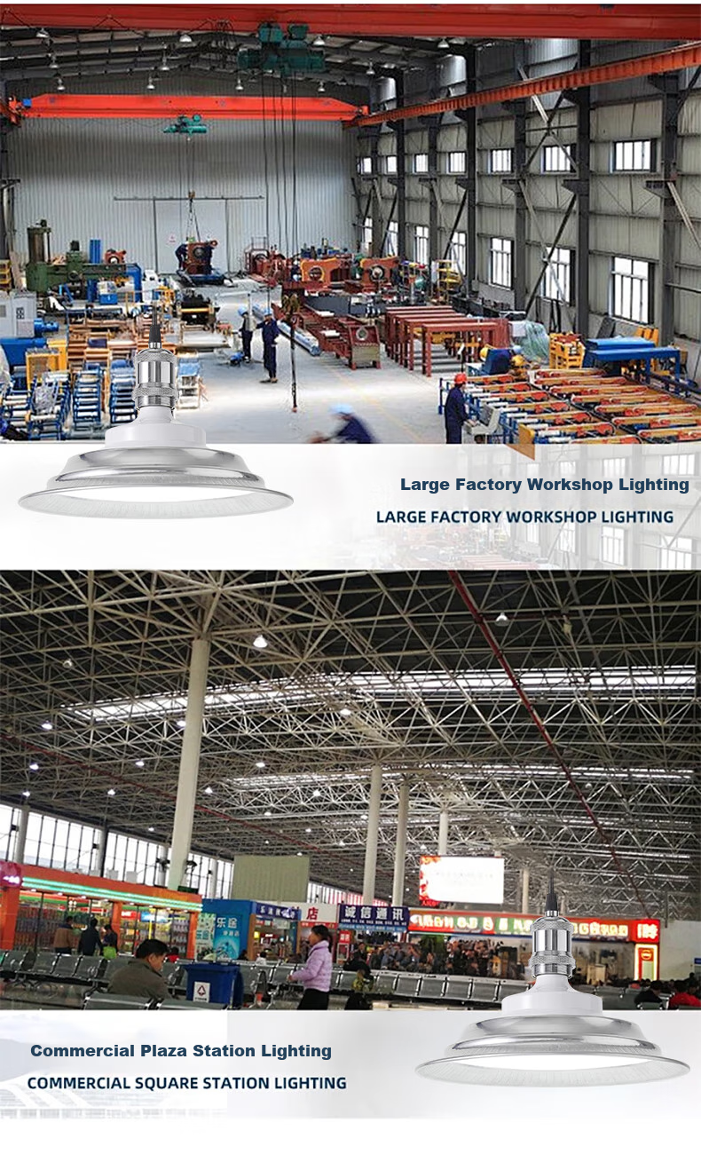 Светодиодная лампа NVC, промышленная, энергосберегающая, цоколь E27, мощность 60 Вт, холодный белый свет 6500K