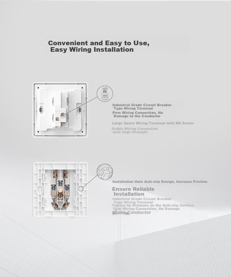 SIEMENS Розетка с выключателем, 10А, наклонная пятидырочная розетка, матовая, без перекоса, два или три штыря, Lingqu Wushaba White, 5UB37183NC01