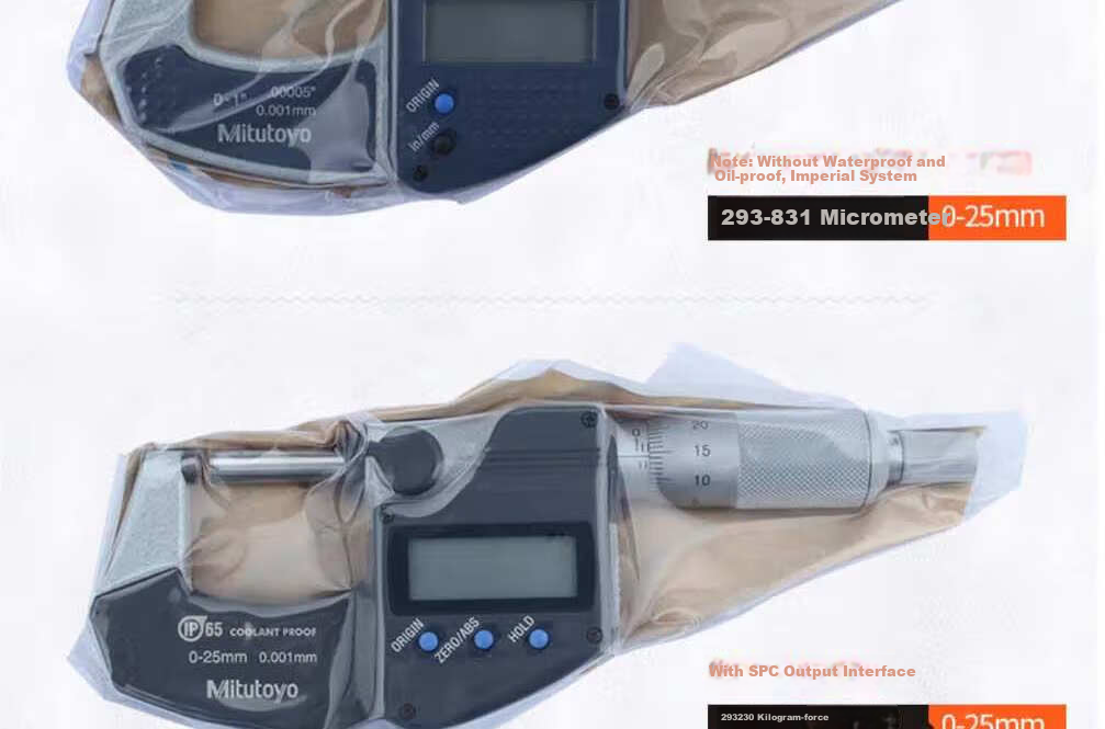 Цифровой штангенциркуль Mitutoyo 293-240, IP65, 0-25 мм, метрический, высокоточный, импортный
