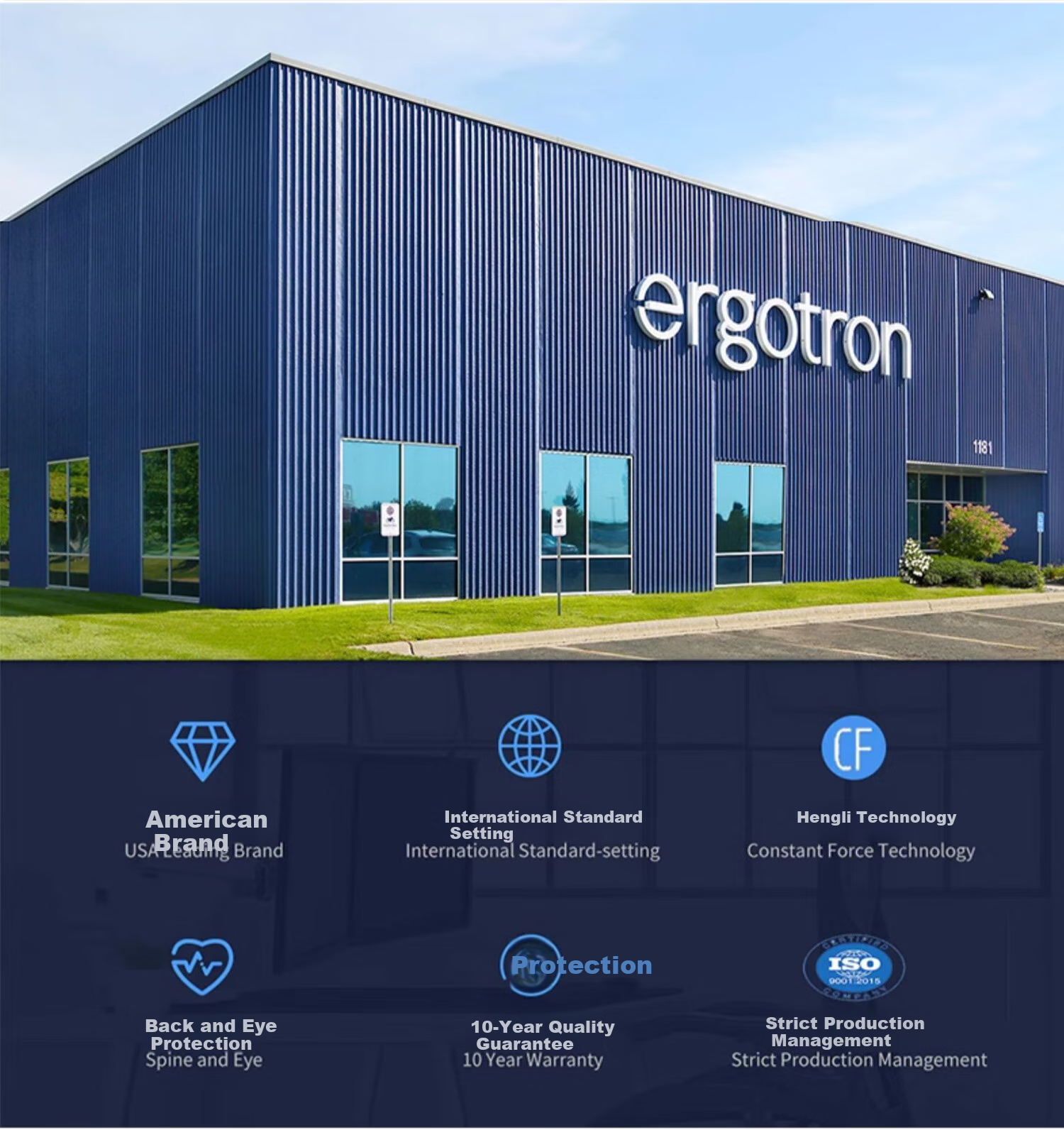Кронштейн для монитора ERGOTRON LX PRO, регулируемый по высоте, механический кронштейн, матовый черный