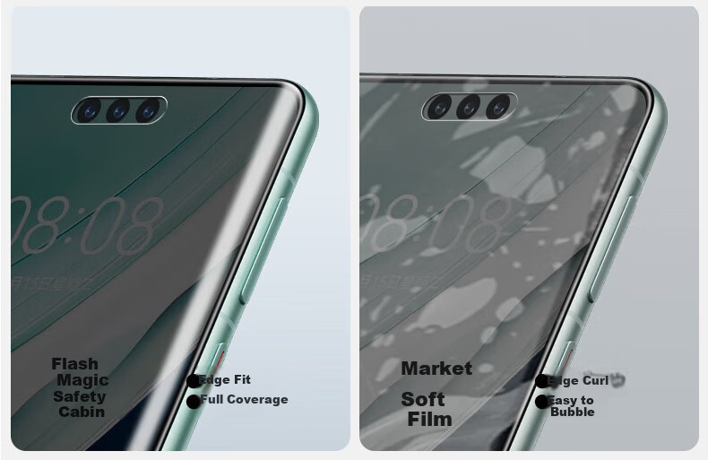 Защитная пленка Shanmo для Huawei Mate60 Pro, закаленное стекло, антиотпечатки, защита от падений, чувствительная к касанию, устойчивая к царапинам защитная пленка для смартфона Mate60