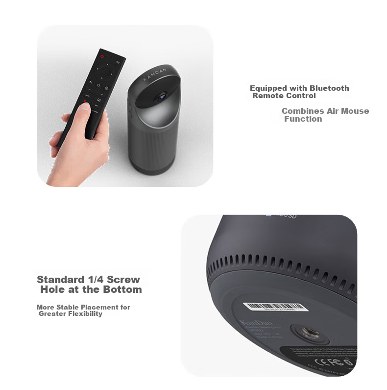 KanDao Meeting Pro - 360° панорамная HD видеоконференц-камера с беспроводной трансляцией экрана, усилением и микрофоном
