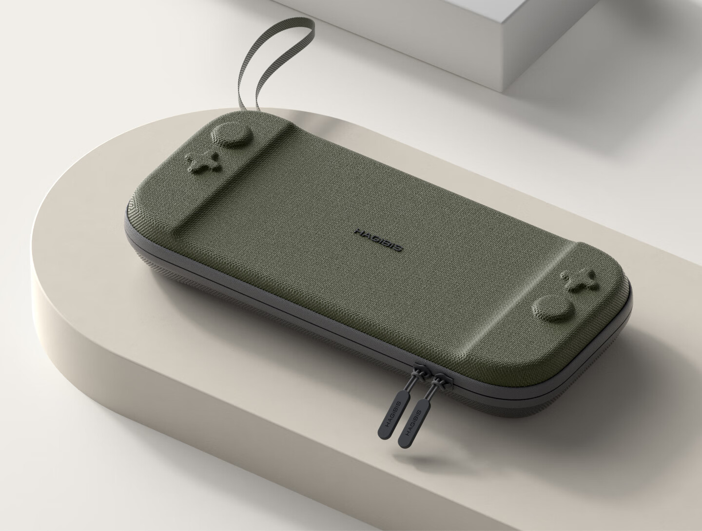 Чехол-органайзер Hagibis для Nintendo Switch 2, второе поколение, ударопрочный, портативный, для путешествий, серый