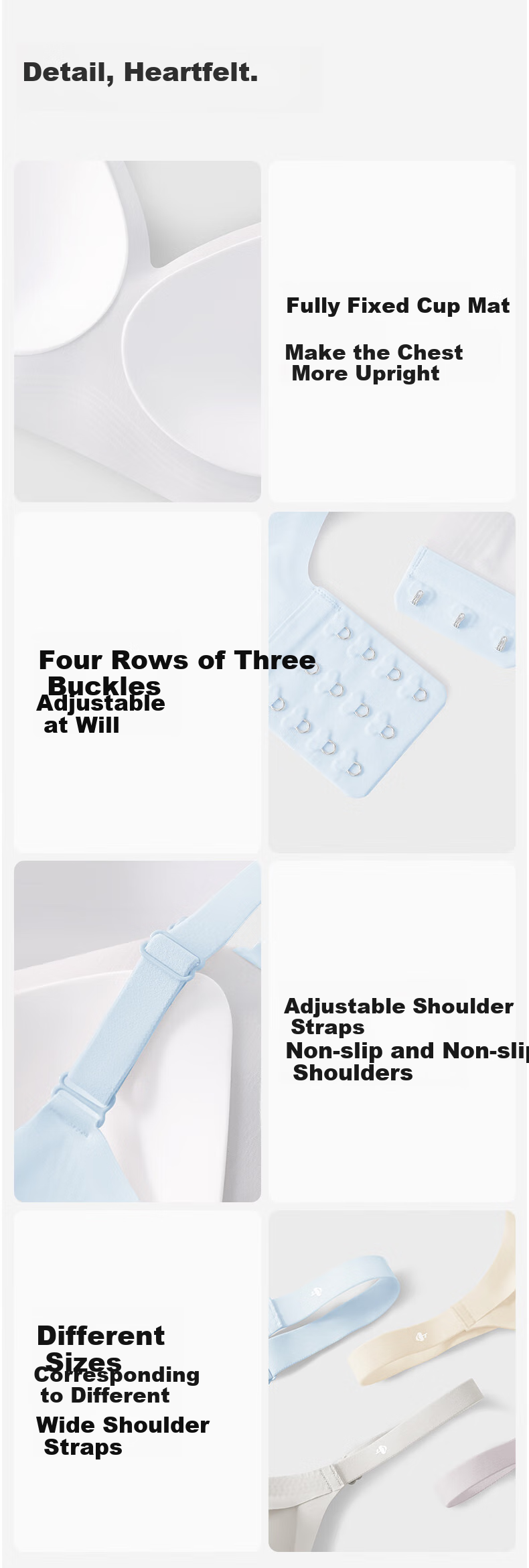Бюстгальтер Duoduomian из лайкры и хлопка с ароматом жасмина, дышащий бесшовный беспроводной хлопковый бюстгальтер, размер XL, цвет "Звездная пыль"