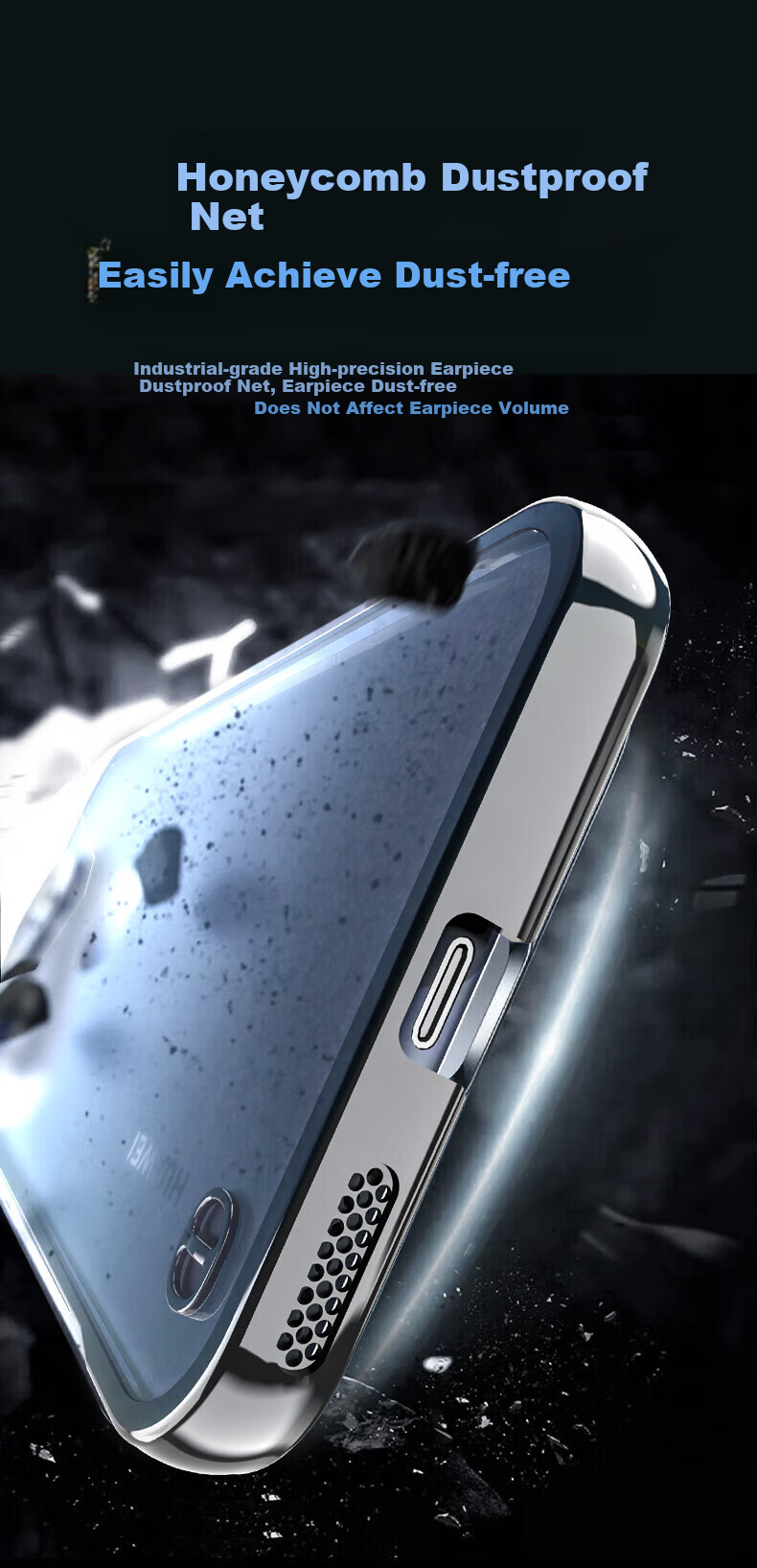 Чехол для телефона Hongzhuo для Huawei Pura 80 Pro/Pro+, черный, прозрачный