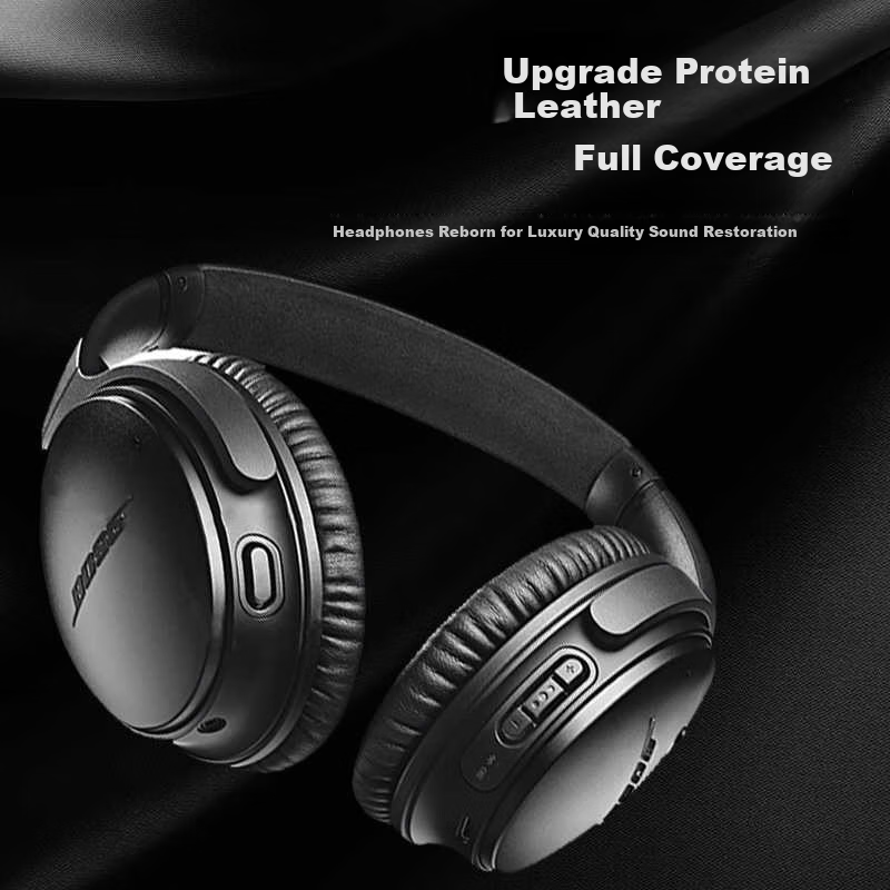 Защитный чехол KOVOL для наушников BOSE QC35/25/15, QuietComfort 35 Series, пена для ушей, серый