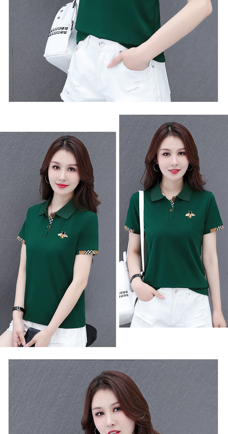 Женская футболка TUCANO Polo, размер XL, черная, с коротким рукавом, из хлопка, летняя модель 2025 года, с отложным воротником