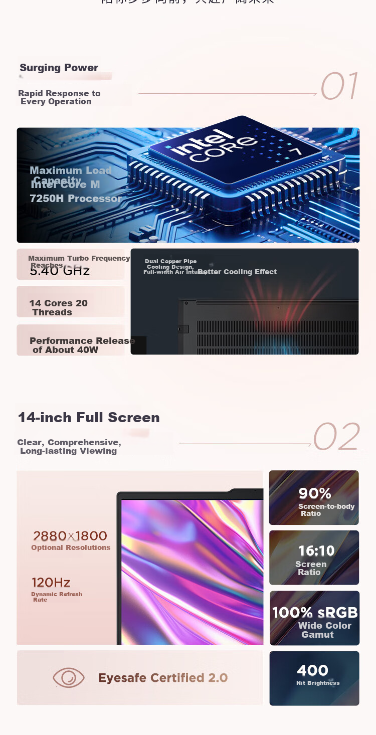 Ноутбук Lenovo ThinkPad E14 Ultra Edition, бизнес-класс, студент, легкий, Intel Core i7, 32 ГБ ОЗУ, 1 ТБ SSD, 2.8K дисплей, черный