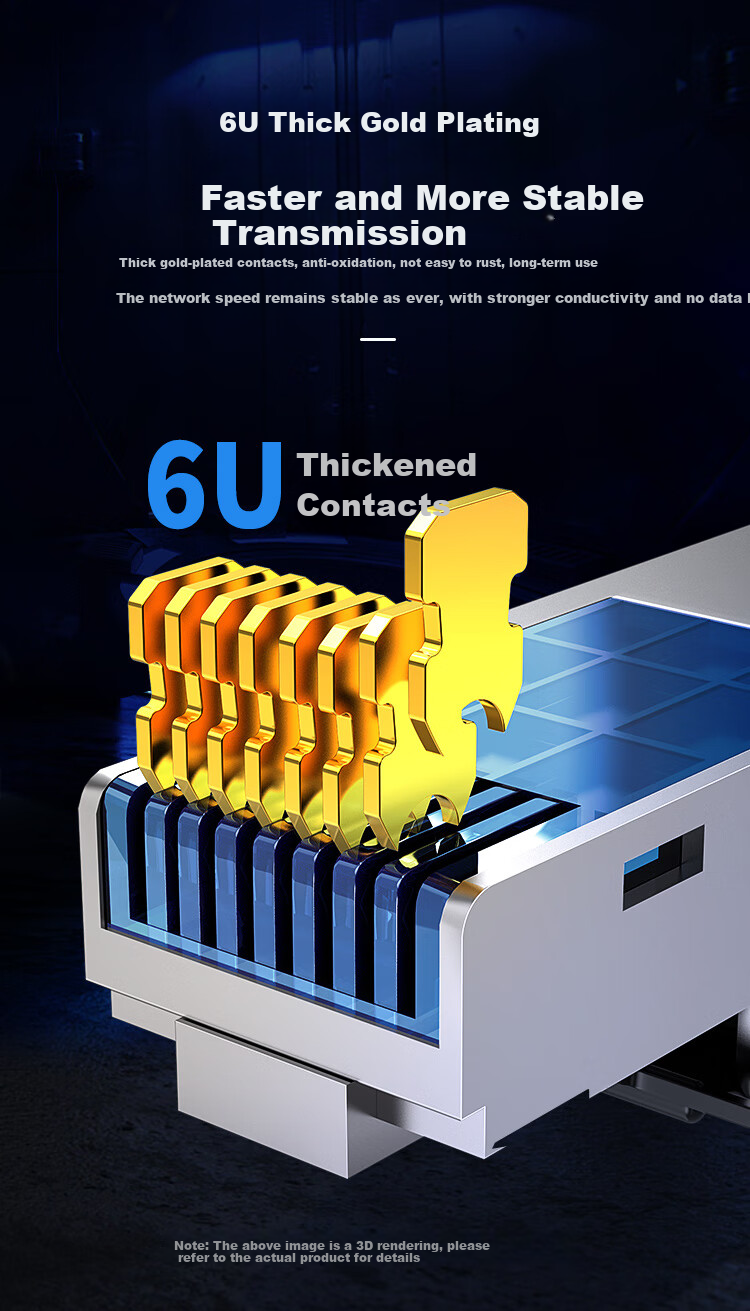 Коннектор CHOSEAL CAT6 экранированный, без инструментов, 1 шт.