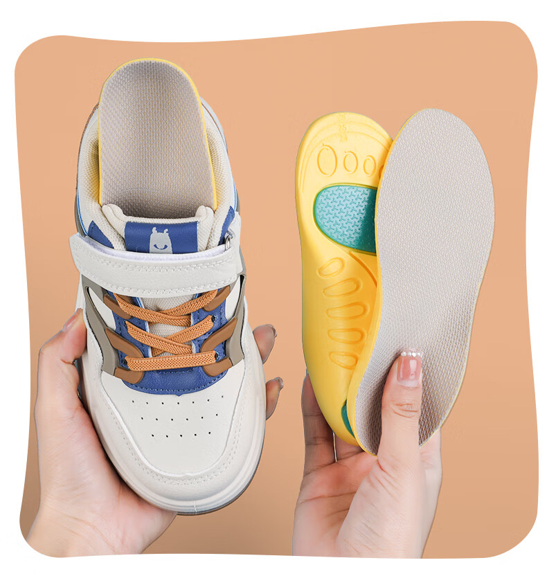 Детские ортопедические стельки FOOTOPPO для плоскостопия, с поддержкой свода стопы, коррекцией наружной ротации, амортизирующие, для спорта