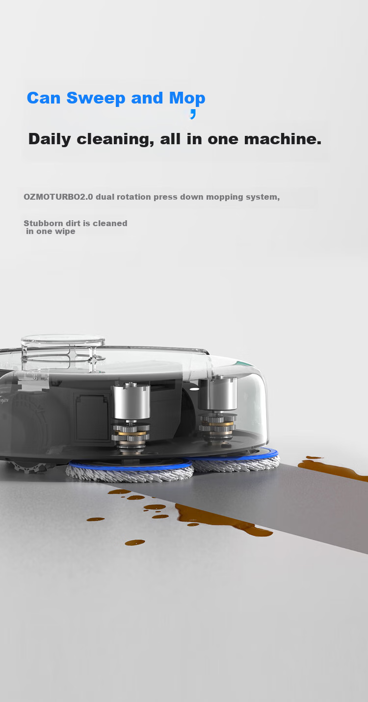 Робот-пылесос ECOVACS Deebot Mini Juejuezi, с функцией влажной уборки, фиолетовый