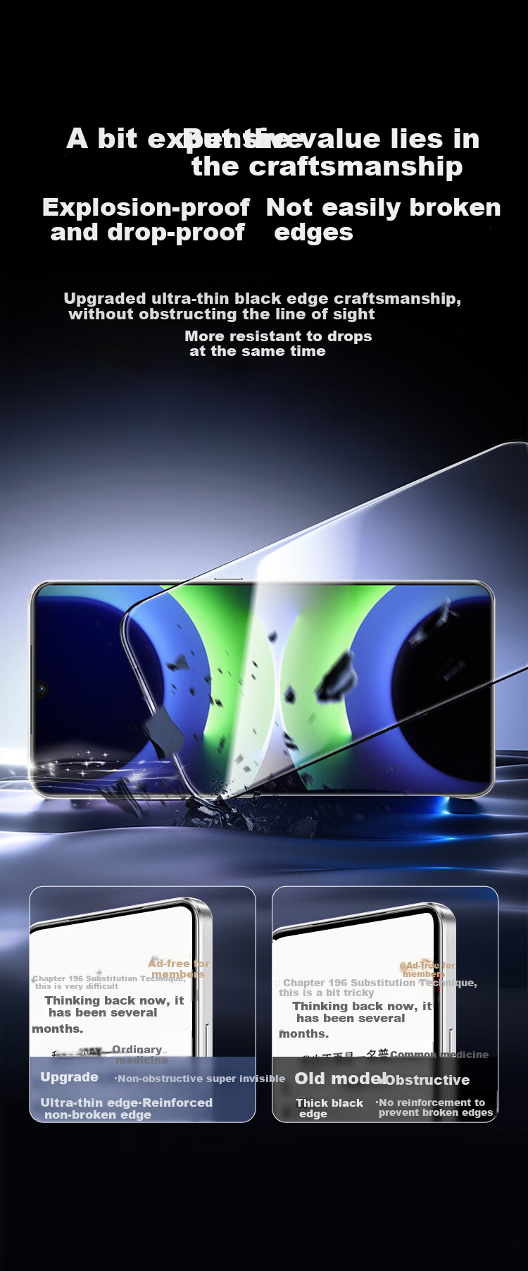 Защитное стекло KOOLIFE для Huawei Enjoy 70Z/70S/Hi Enjoy 70 Plus, полноэкранное, ультратонкое, HD, закаленное, противоударное, противоотпечатки