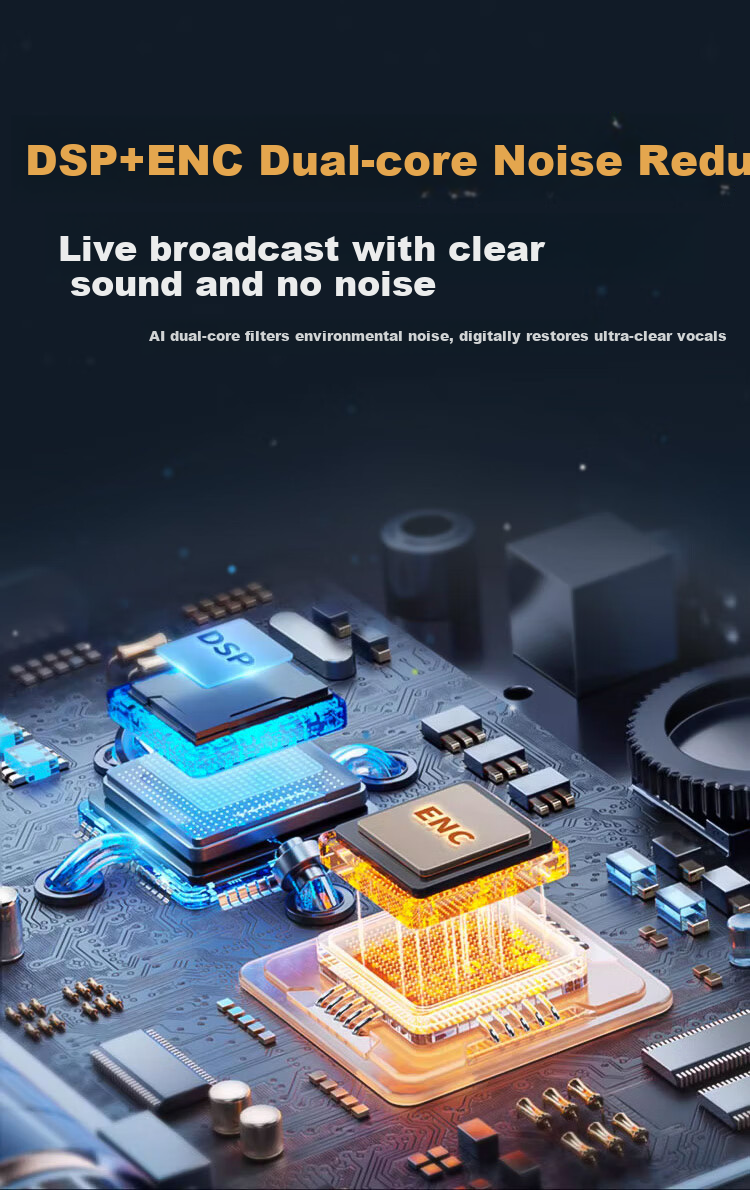 Беспроводной петличный микрофон YOUFES M22pro для прямой трансляции, записи, TikTok, караоке, с шумоподавлением, для телефонов, компьютеров и камер