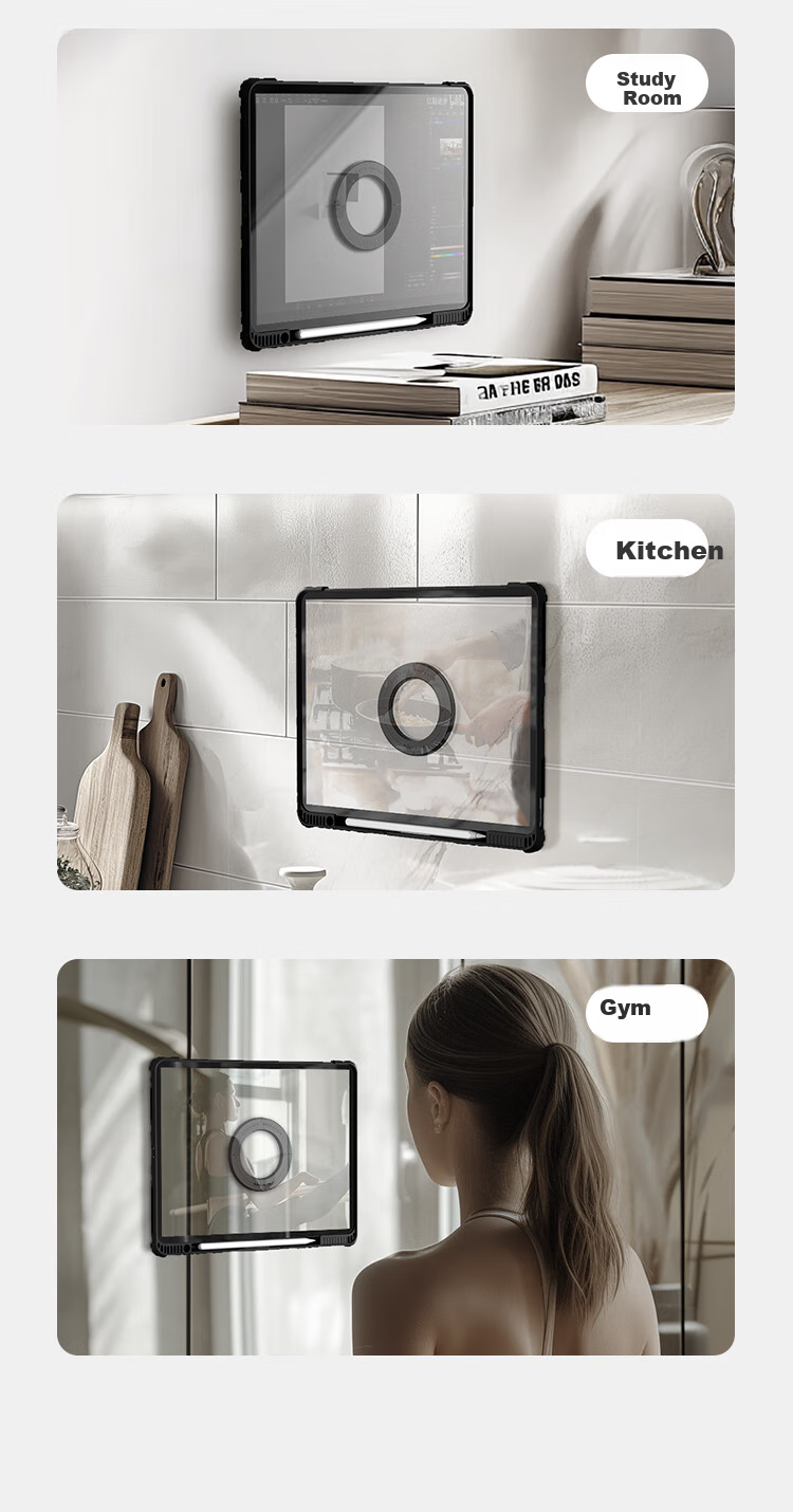 Магнитный стикер NILLKIN для планшета, совместимый с iPad 11, Mini/Air7/6, Android, Huawei, Xiaomi, Samsung, цвет "Рассветный белый"
