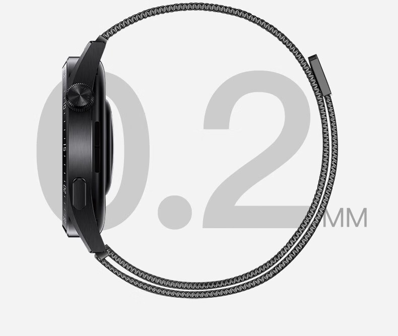 Ремешок Iboann для Vivo Watch 5, из нержавеющей стали, умный спортивный ремешок для часов IQOO Watch 5, силиконовый с магнитной застежкой, черный