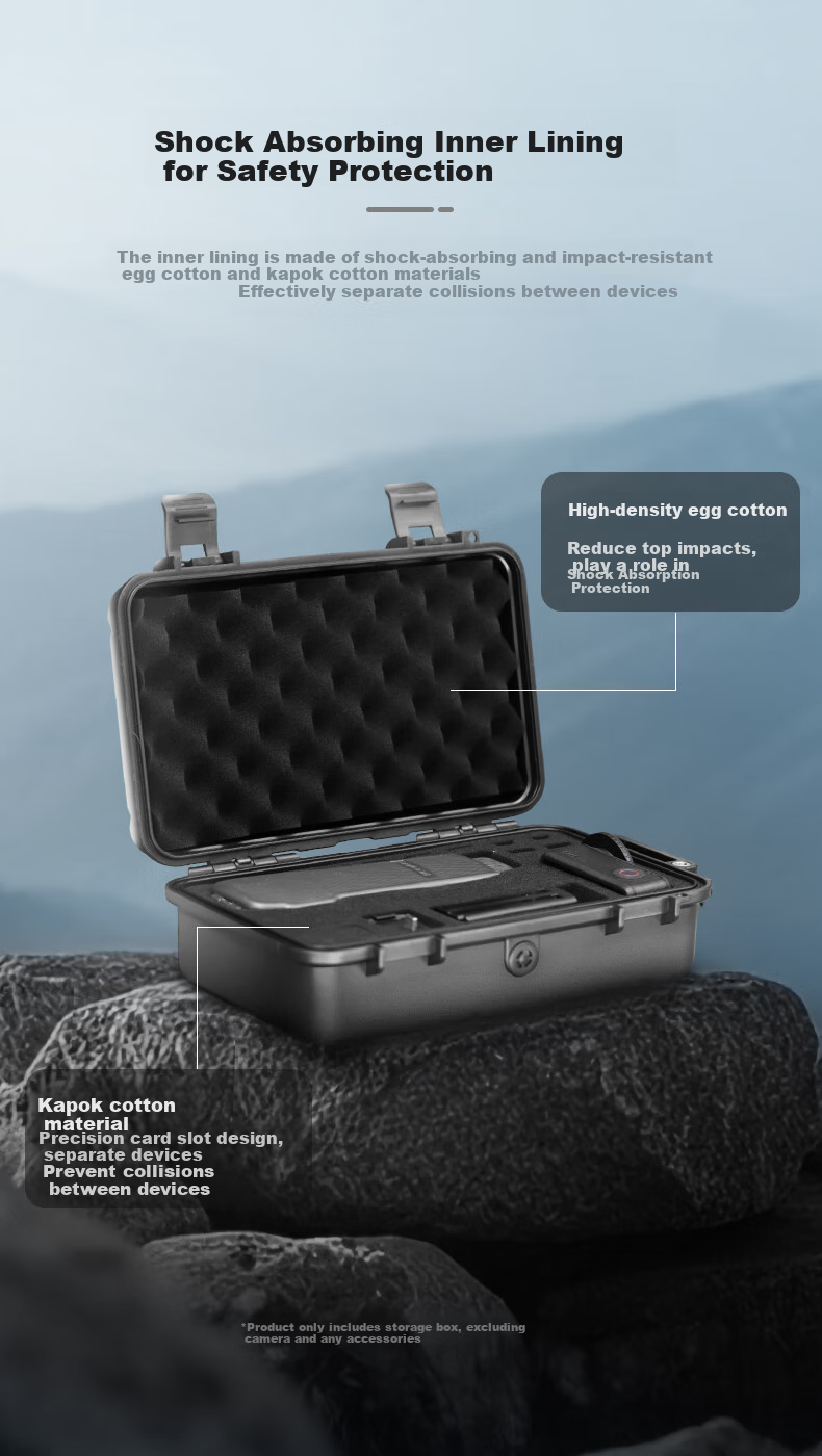 Защитный кейс NEEWER для камеры DJI Pocket 3, водонепроницаемый, противоударный, для хранения аксессуаров