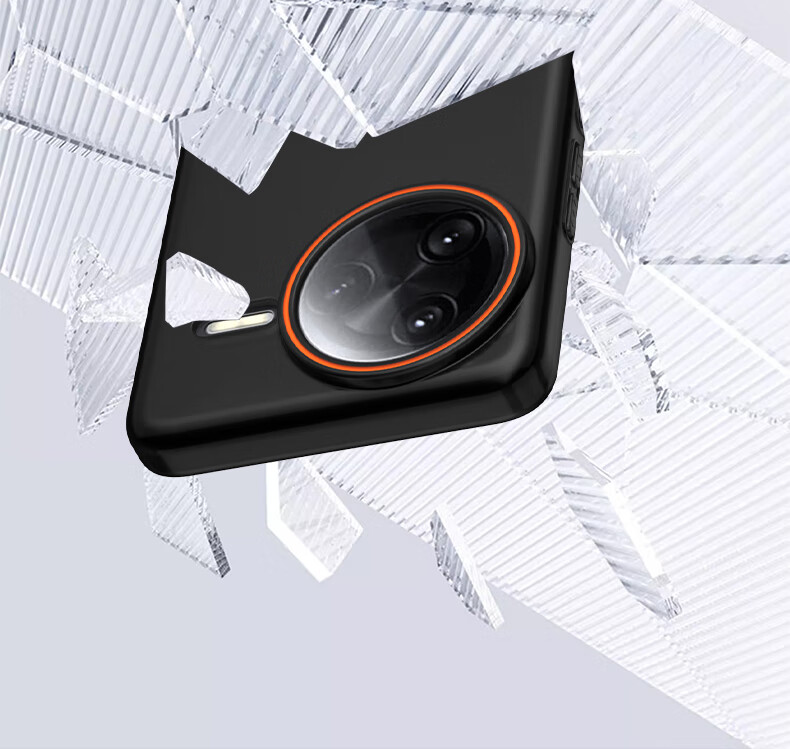Чехол-накладка Baozou для Xiaomi Redmi K80 Pro, противоударный, с защитой камеры, магнитный, серый