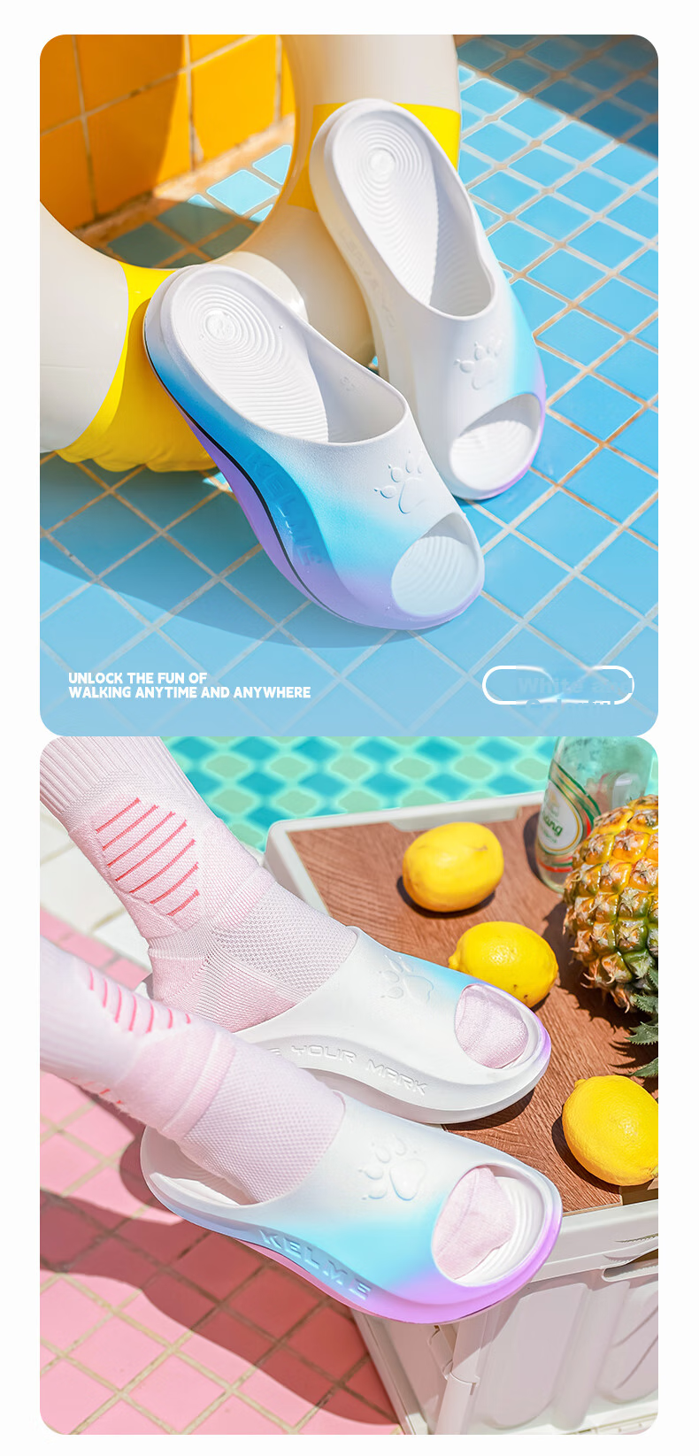 Мужские шлепанцы KELME