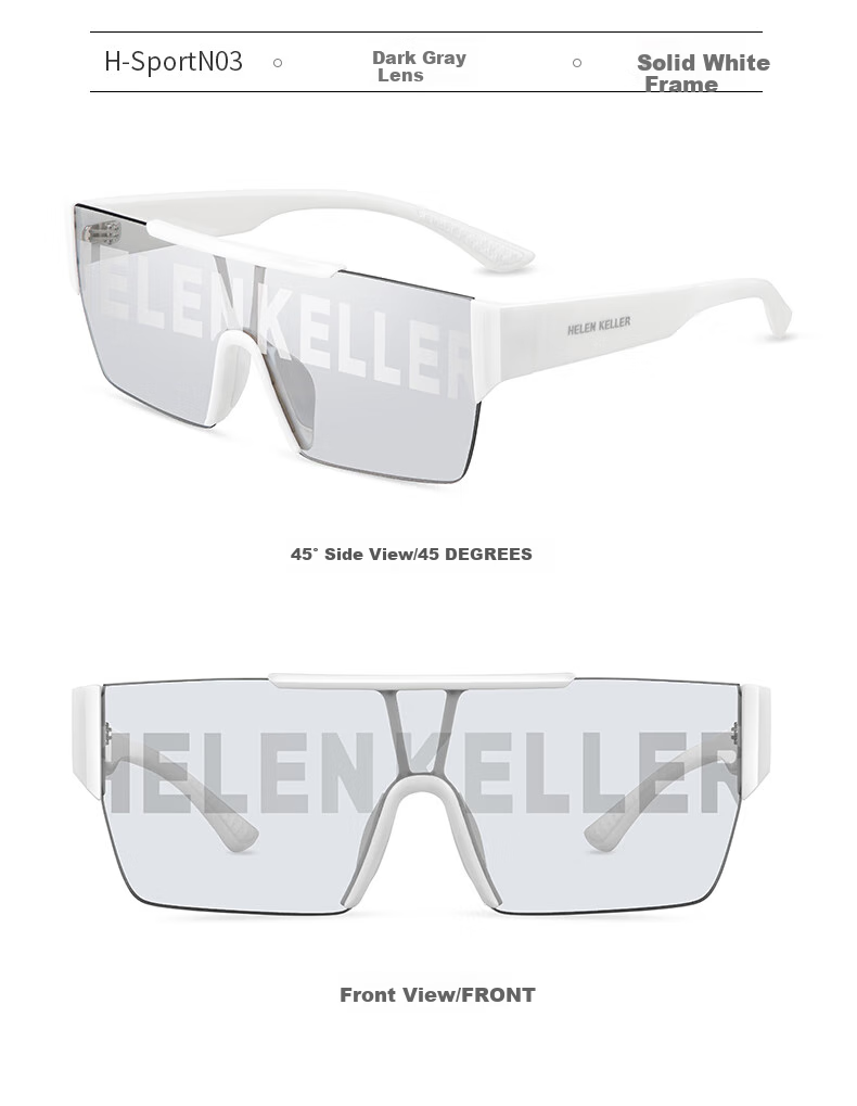 Солнцезащитные очки HELEN KELLER H-SPORTN02, унисекс, спортивные, с защитой от УФ-излучения