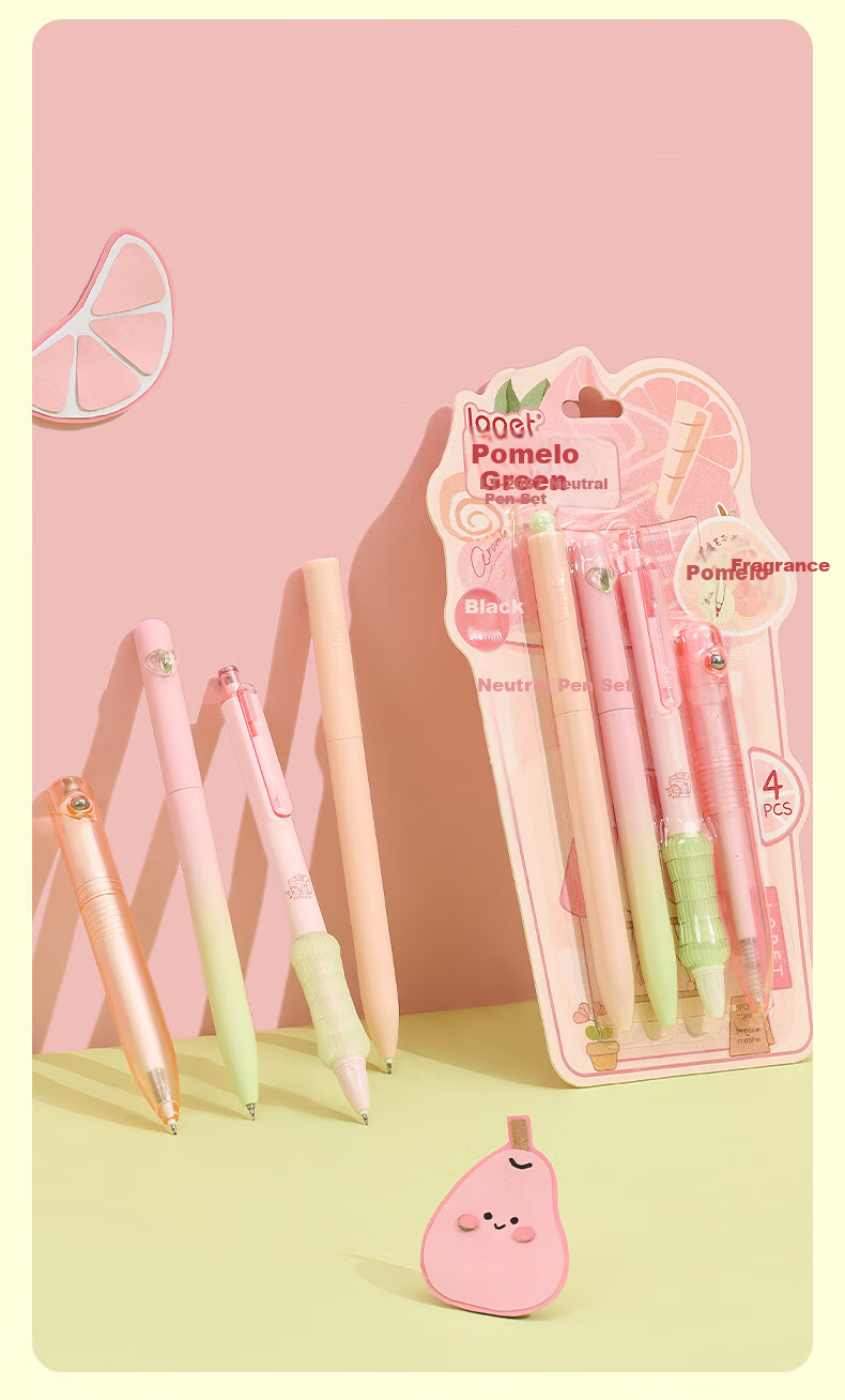 Ручка LOPET Retractable Gel Pen, чернила черные, эстетически привлекательная, нишевая нажимная черная ручка, быстросохнущая ручка для подписи, экзаменационная ручка для студентов, карбоновая ручка, шариковая ручка LT-2067