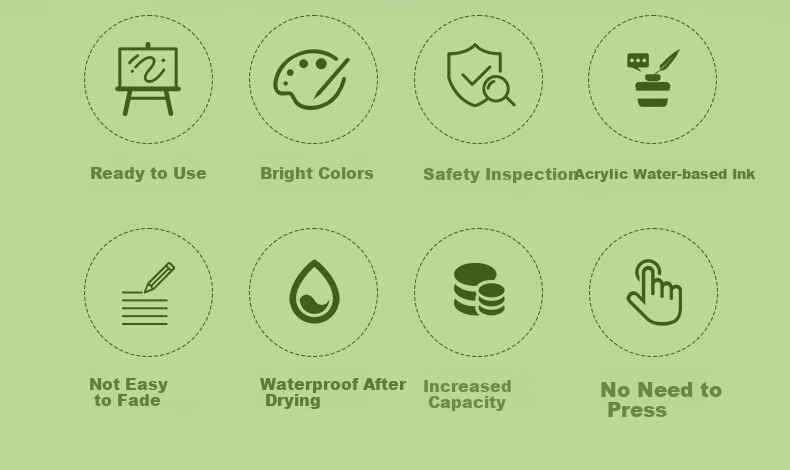 Акриловые маркеры TRUECOLOR 24 цвета
