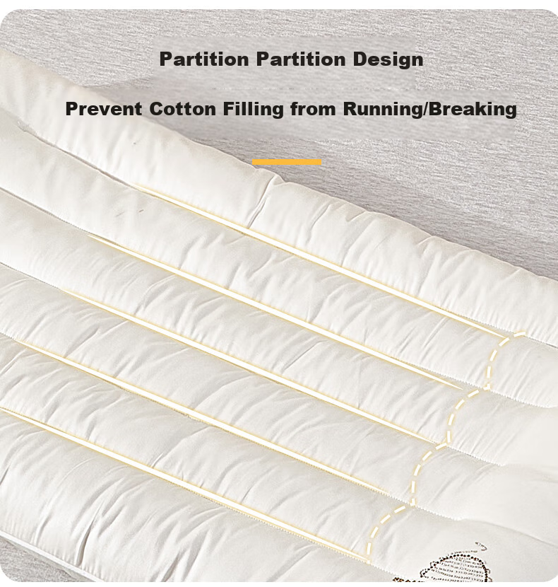 Подушка I-WILL Silk Pillow, ультрамягкая, комфортная, с наполнителем из хлопкового композитного волокна, одна подушка для одного человека, 48*74 см