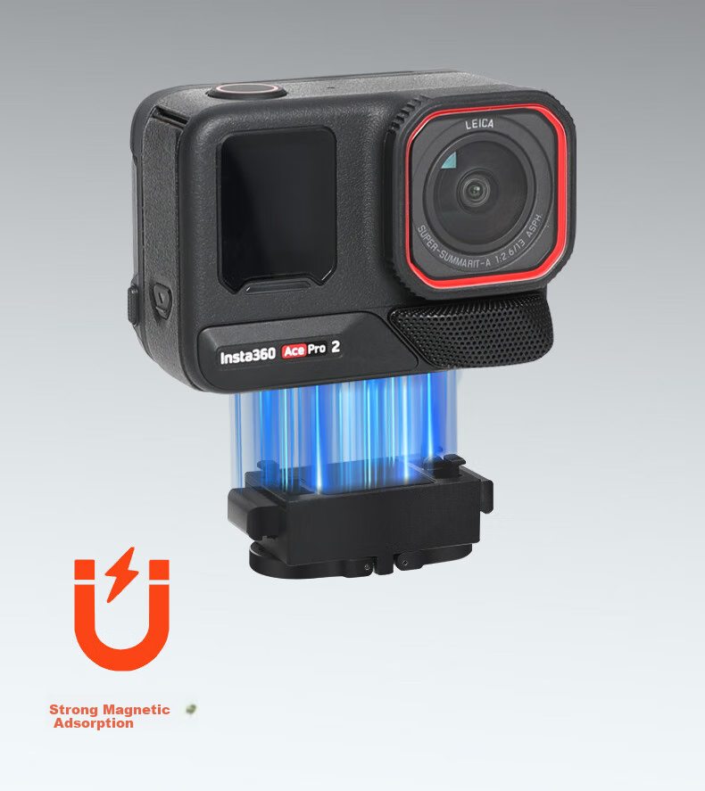 Магнитный быстросъемный кронштейн Qiye, аксессуар для экшн-камеры Insta360 Ace Pro 2