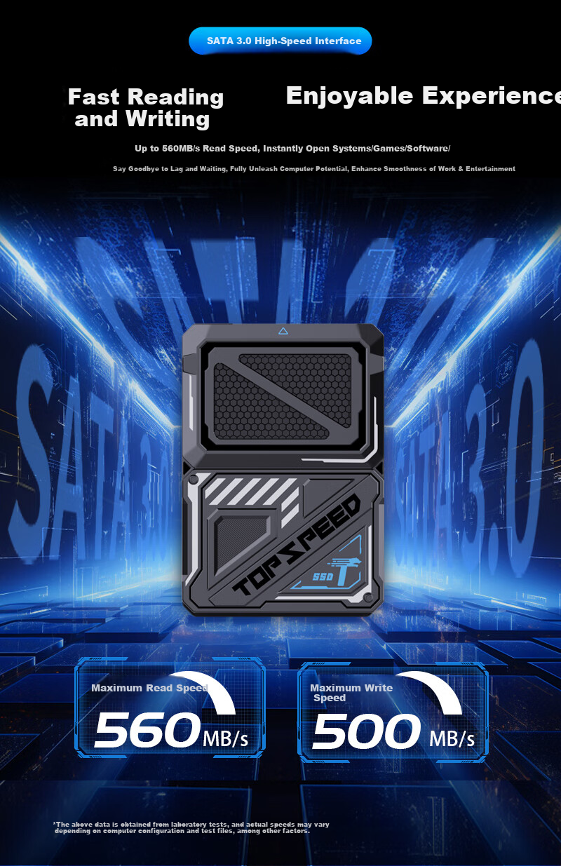 SSD накопитель TANLR T560 Series 256GB SATA 3.0