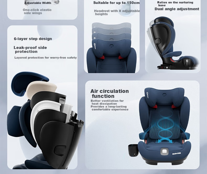Автокресло Maxi-Cosi RodifixPlus для детей от 3 до 12 лет, цвет Graphite Gray