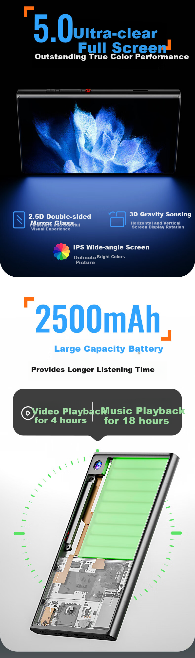 Портативный MP3/MP4 плеер