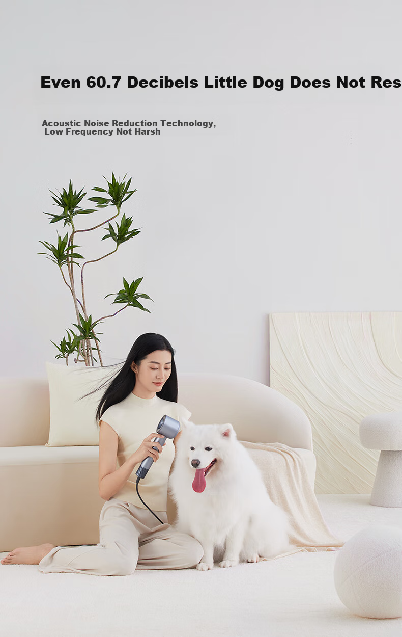 Фен KEHEAL HC5 Silver Moon White, 360 миллионов плазменных ионов, защита волос, для дома, отрицательные ионы, быстрая сушка, подарок на День Святого Валентина
