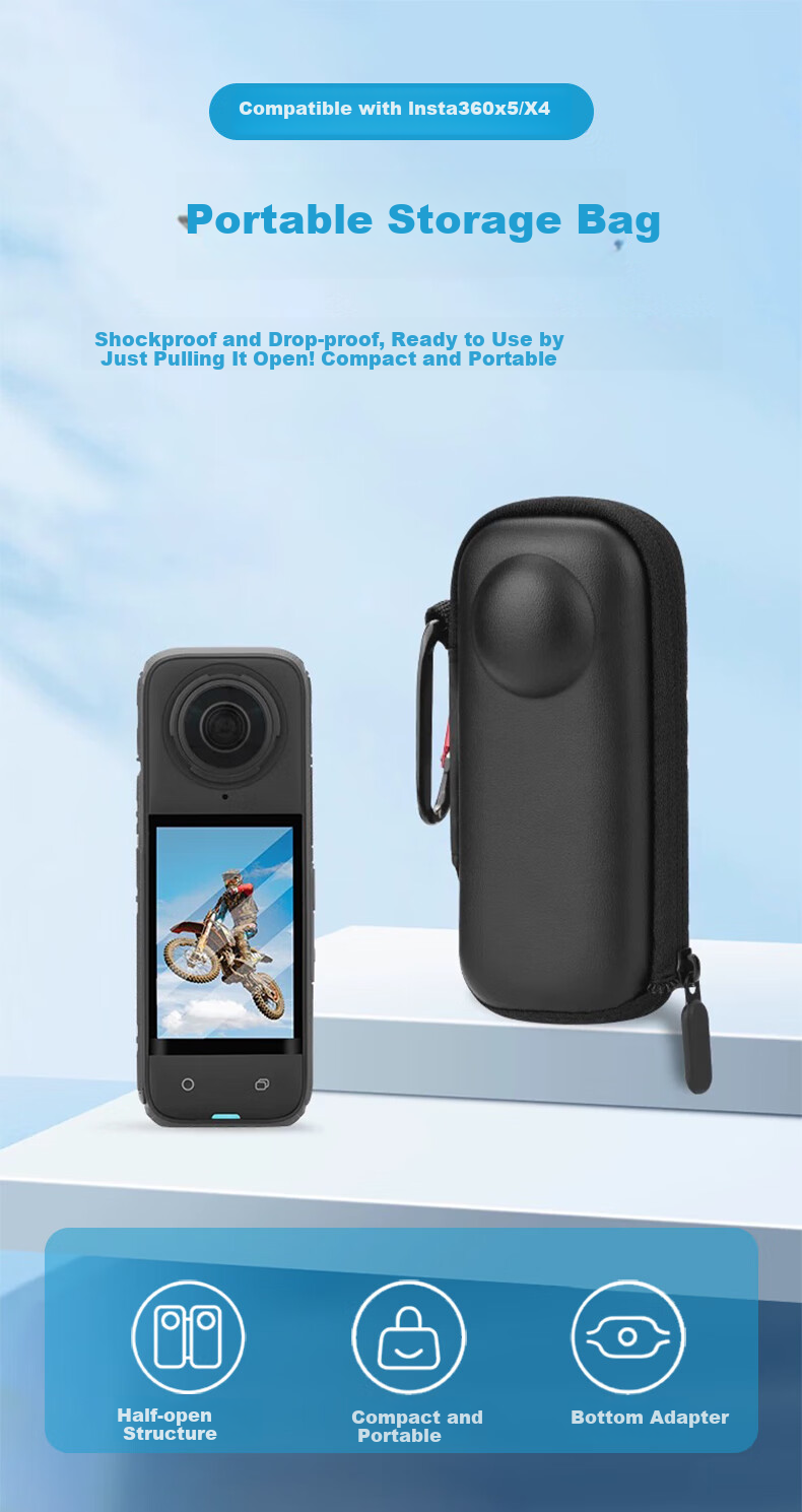 Защитный чехол YOUFES для Insta360 X5/X4, сумка для хранения, аксессуар для экшн-камеры