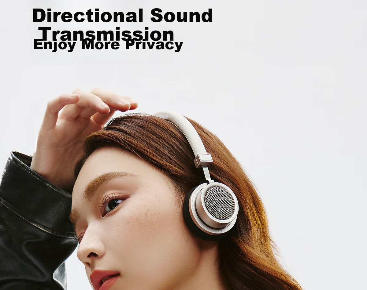 Беспроводные Bluetooth-наушники Manbuzhehuazai Doo Ace, ретро-стиль, Bluetooth 6.0, проводное и Bluetooth-соединение, для Apple, Huawei, Xiaomi, цвет "Мать-жемчуг белый"