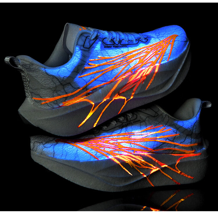 Кроссовки Tcellars Running Shoes, мужские кроссовки для бега, модель Qian Niao Fen, размер 37, цвет Тысяча птиц розовый