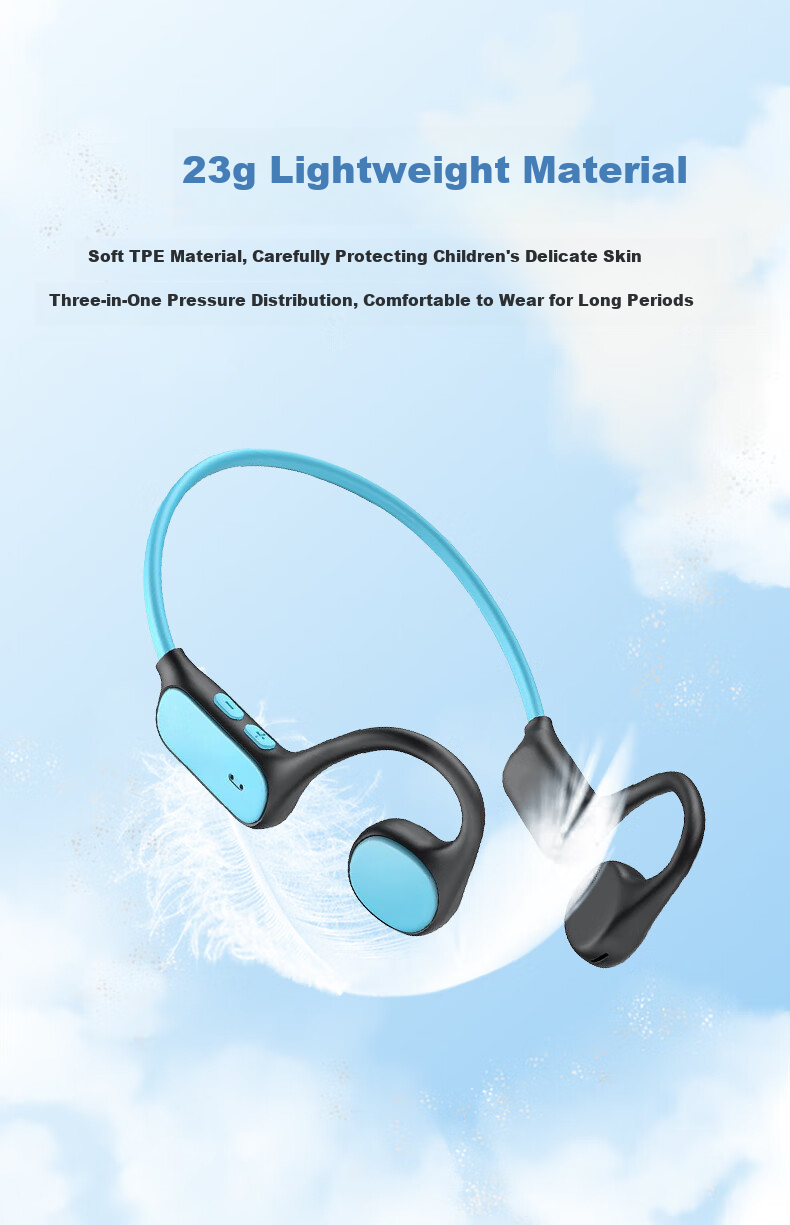 Беспроводные наушники Tribit Student Bluetooth, детские, не вкладыши, для онлайн-уроков, помощи в обучении, тренировки памяти, спорта, прослушивания музыки, накладные