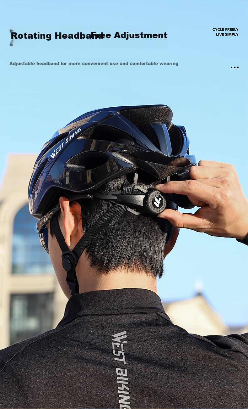 Велосипедный шлем WestBiking, велосипедный шлем для горного и шоссейного велосипеда, цельнолитой велосипедный шлем для мужчин и женщин, синий градиент